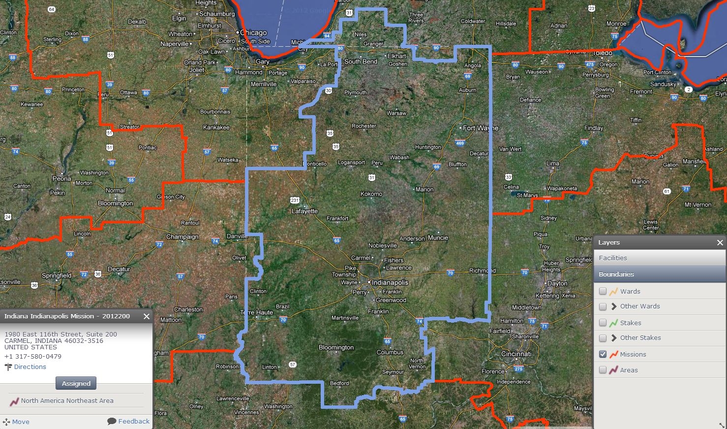 Mission Boundaries Printable Lds Mission Maps