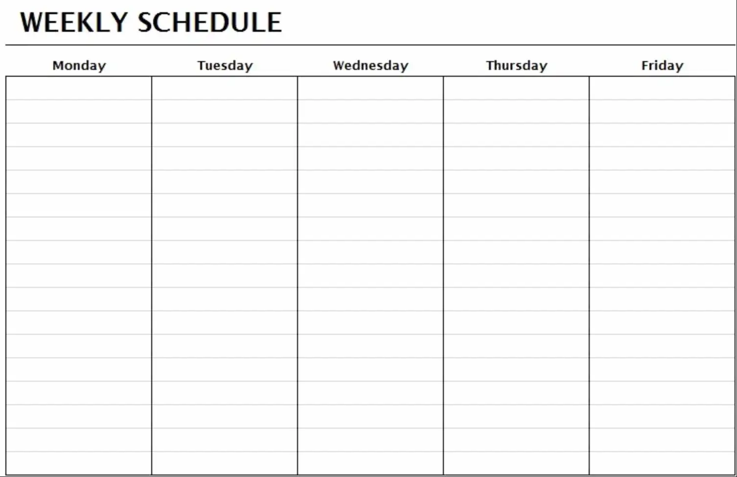 Master Your Week 8 Weekly Schedule Templates Setup Guide