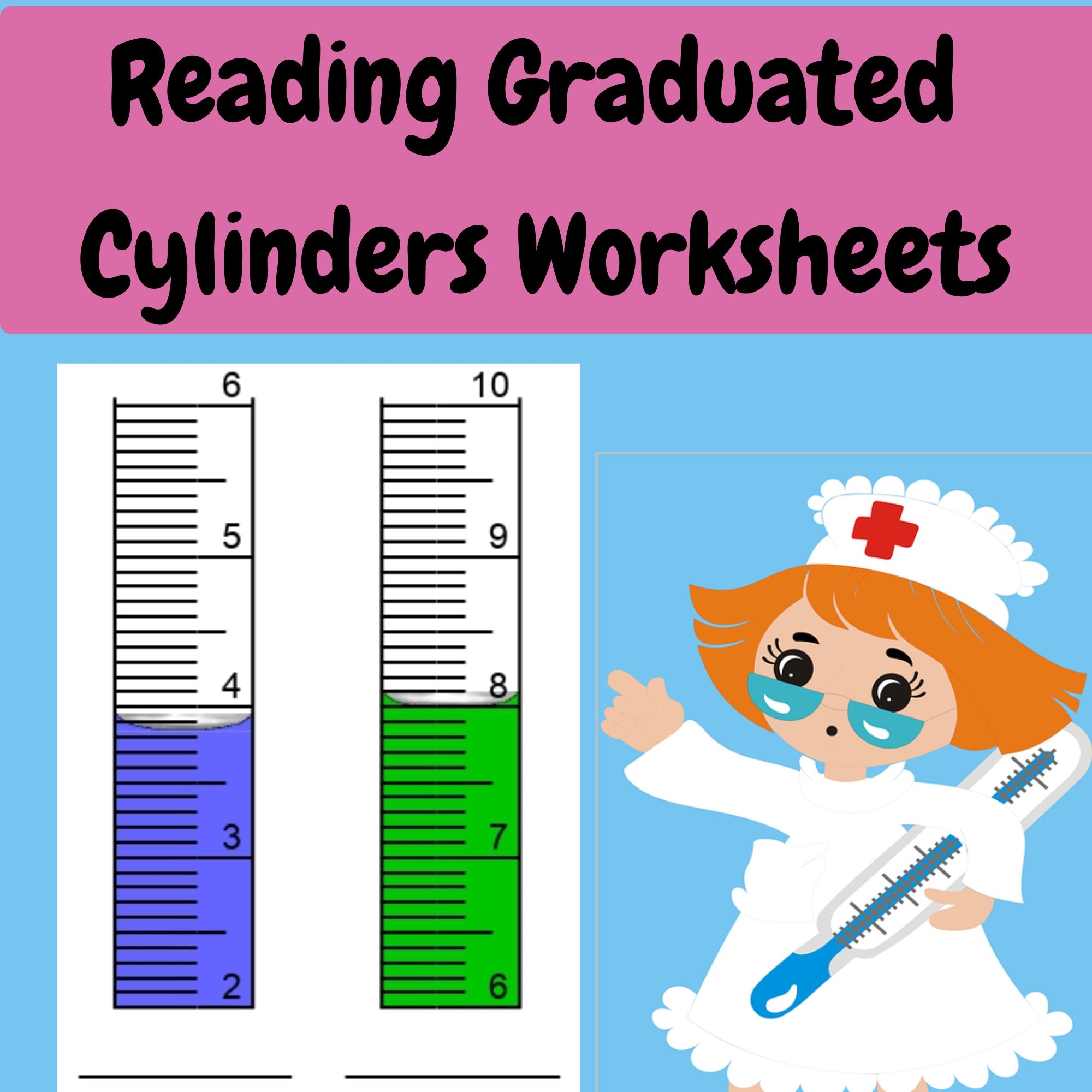 Printable Graduated Cylinder Worksheet Printable Graduated Cylinder Worksheet