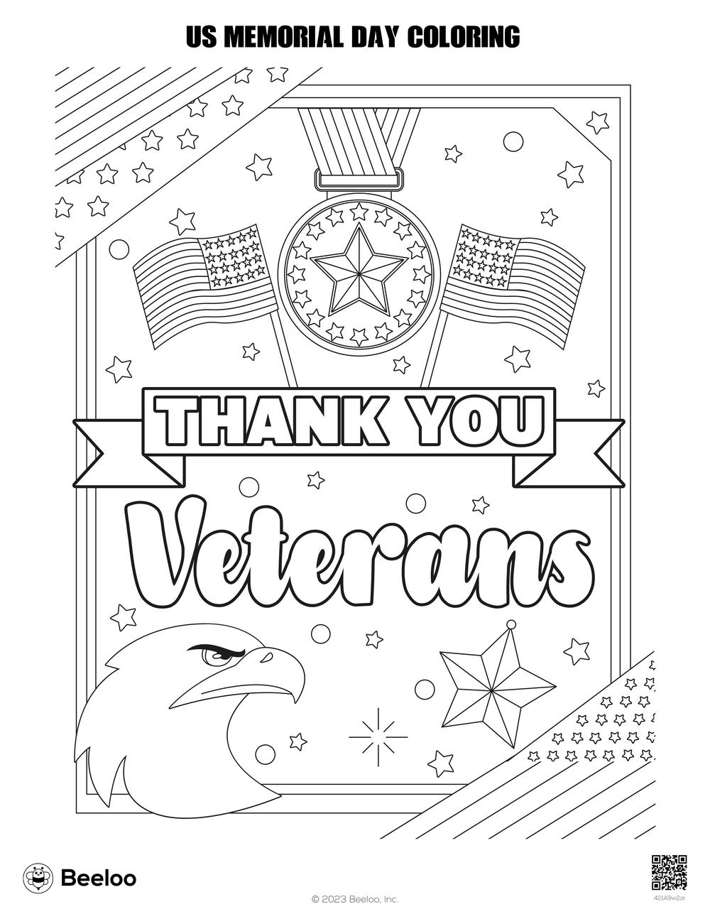 Free Printable Memorial Day Coloring Sheets