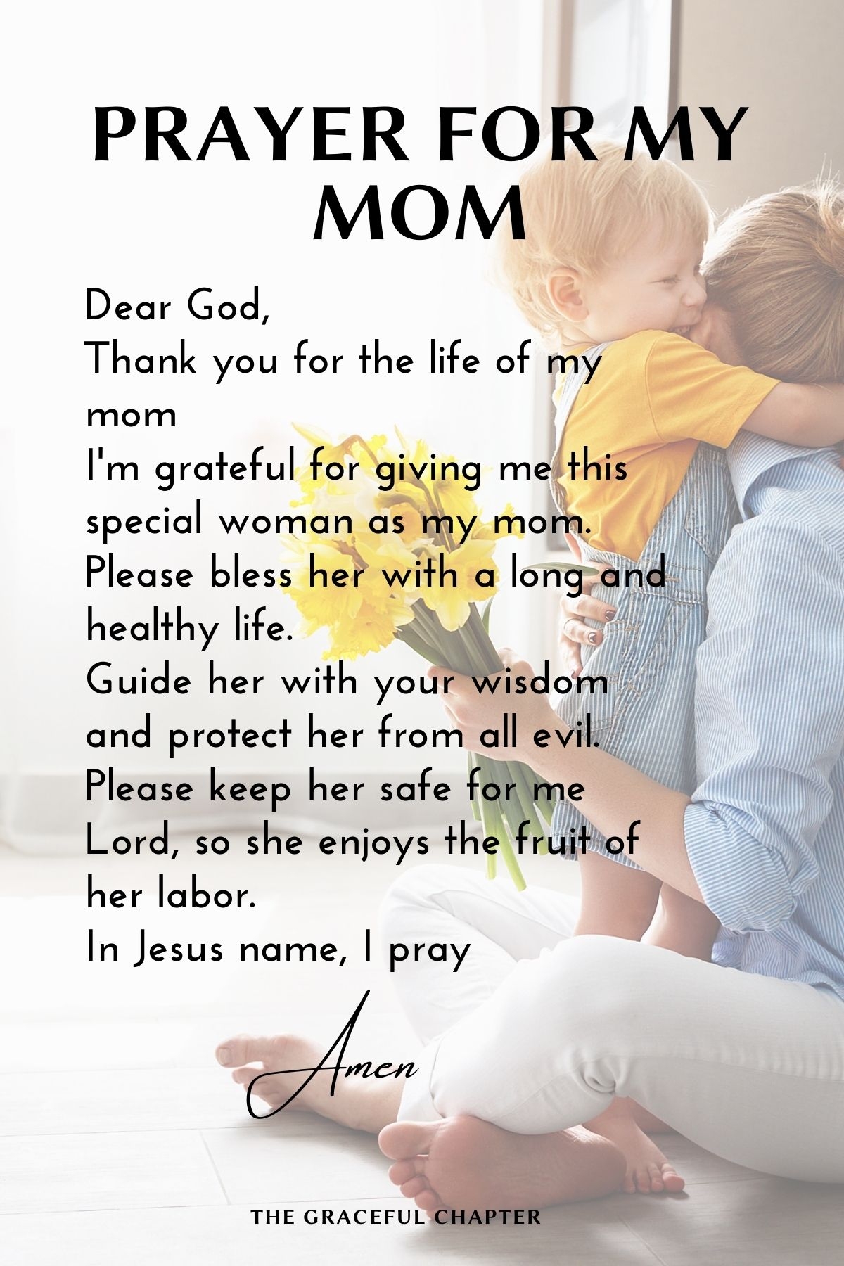 Moms Prayer Prayer Sheets Printable
