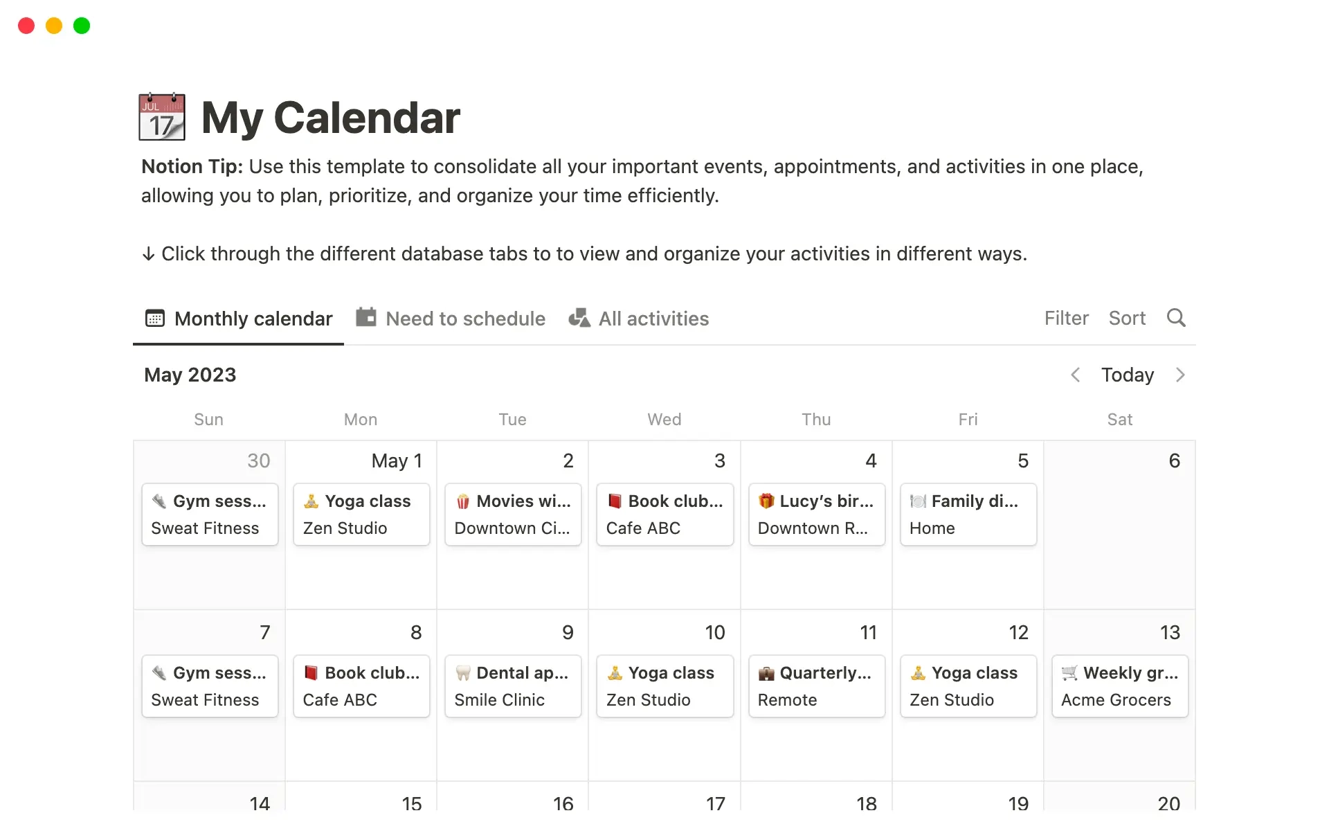 Printable Calendar Labs