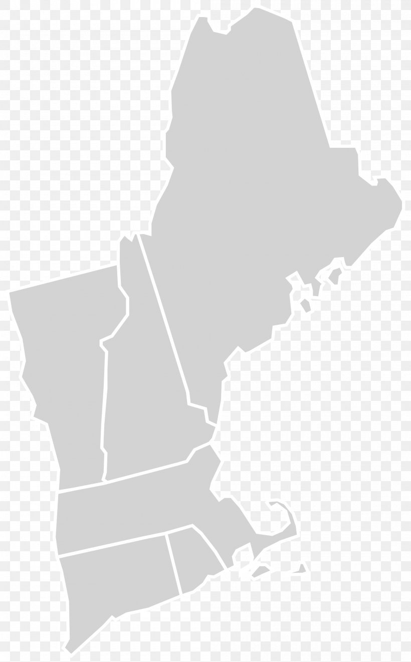 Blank New England Map Printable
