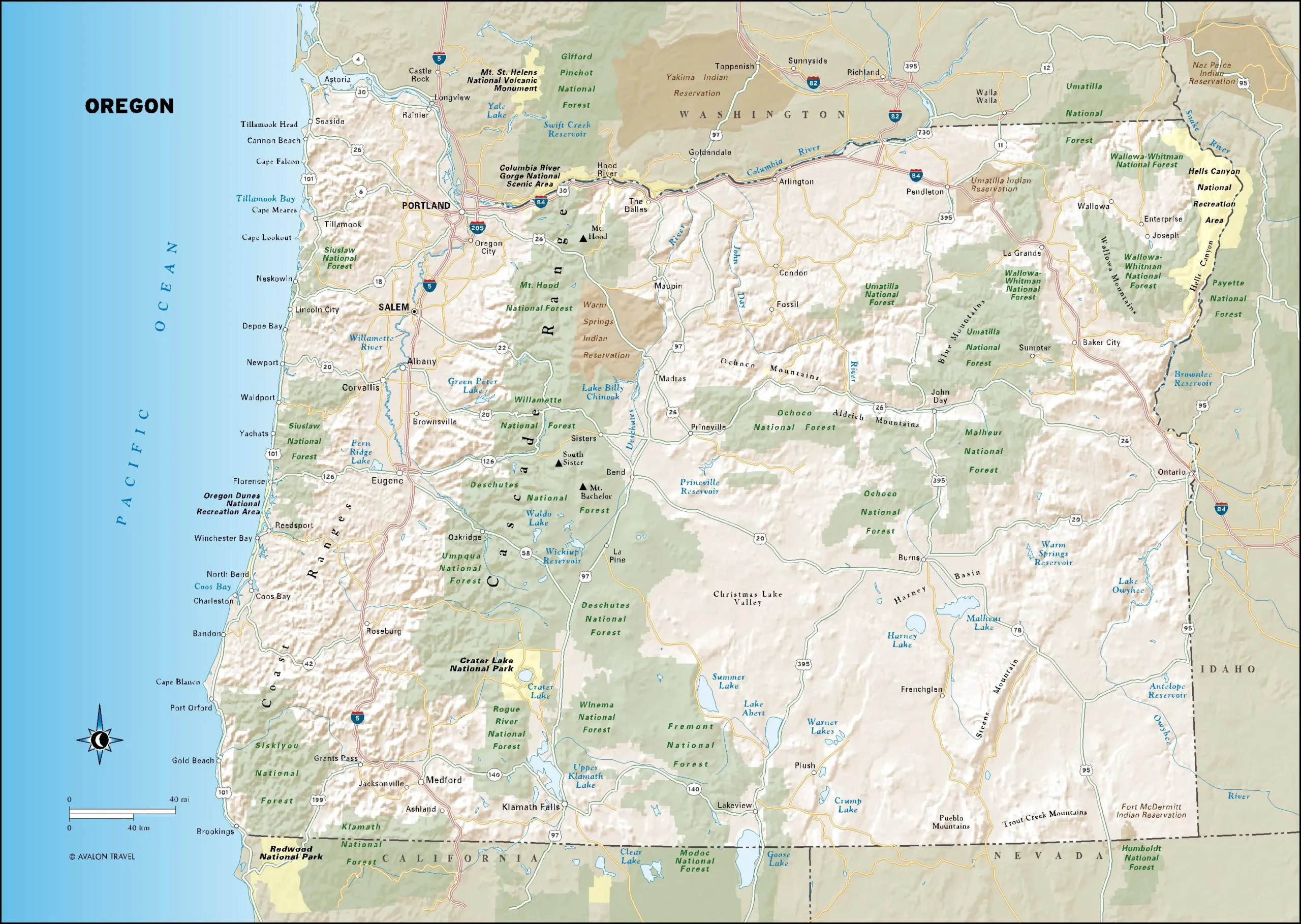 Oregon Moon Travel Guides