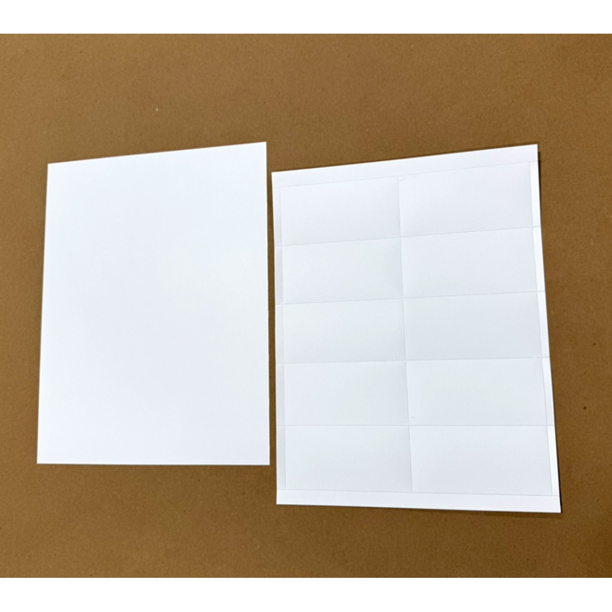 Plastic Card Sheets Laser Printable Card Stock