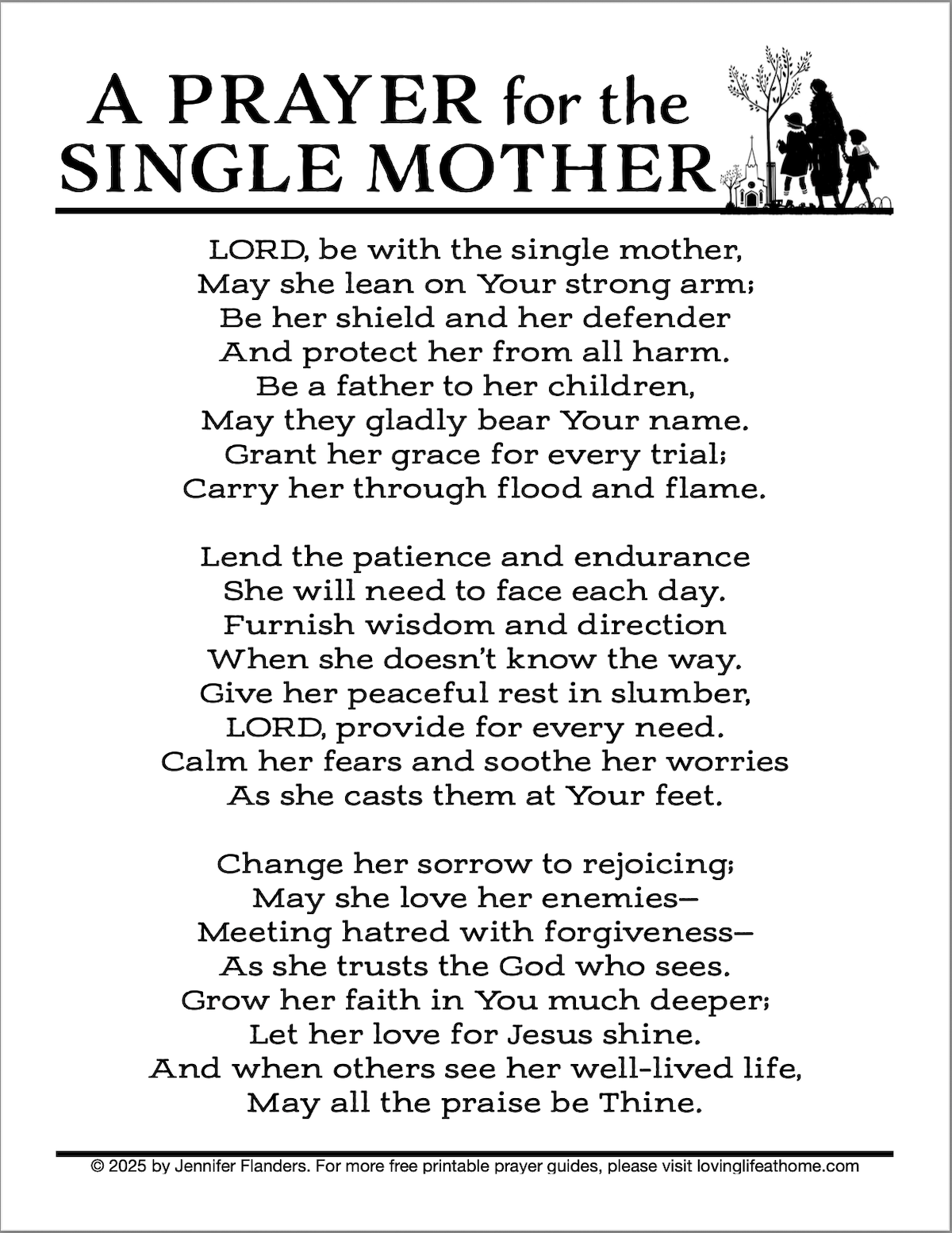 Moms In Prayer Printable Sheets