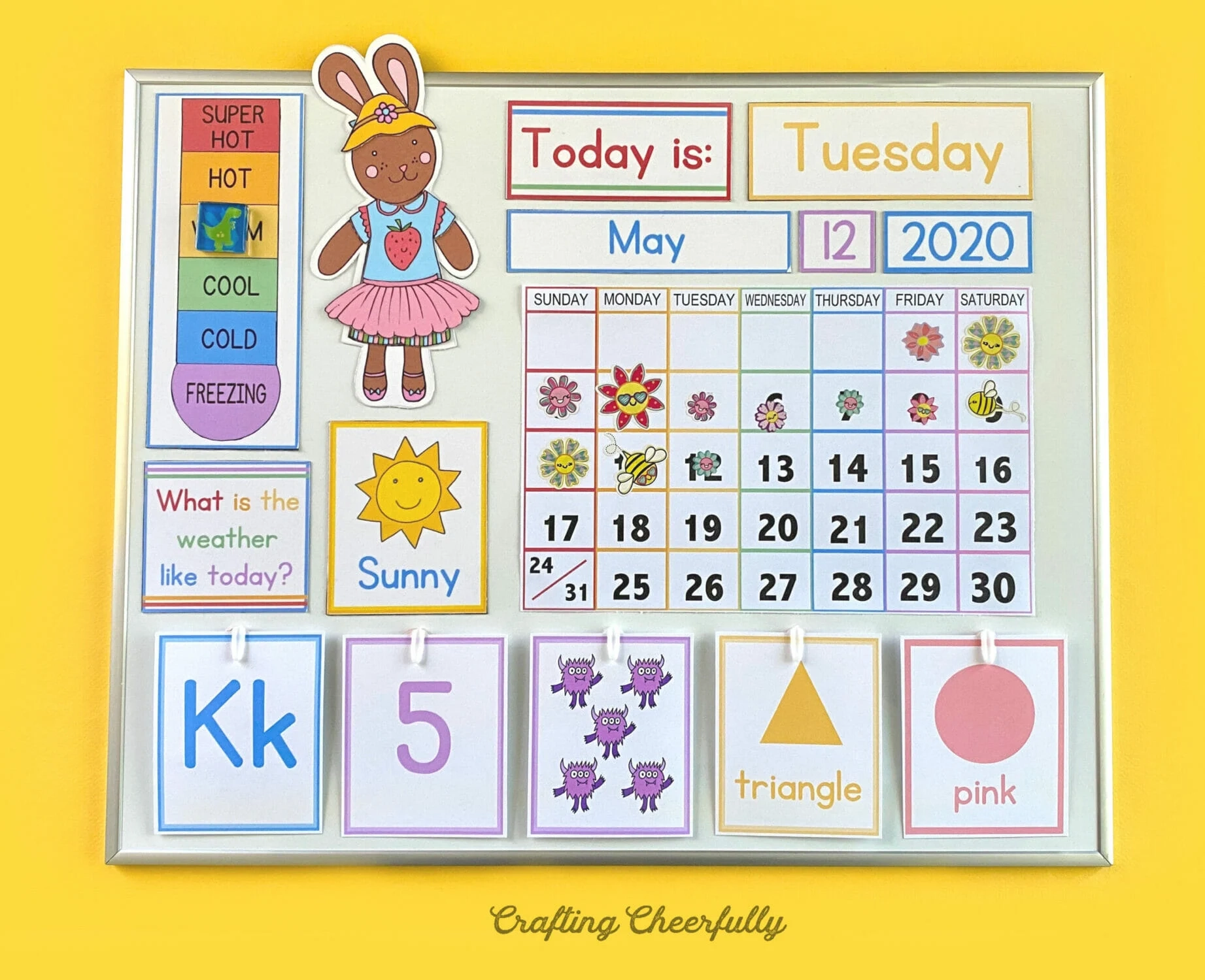 Calendar Preschool Printables