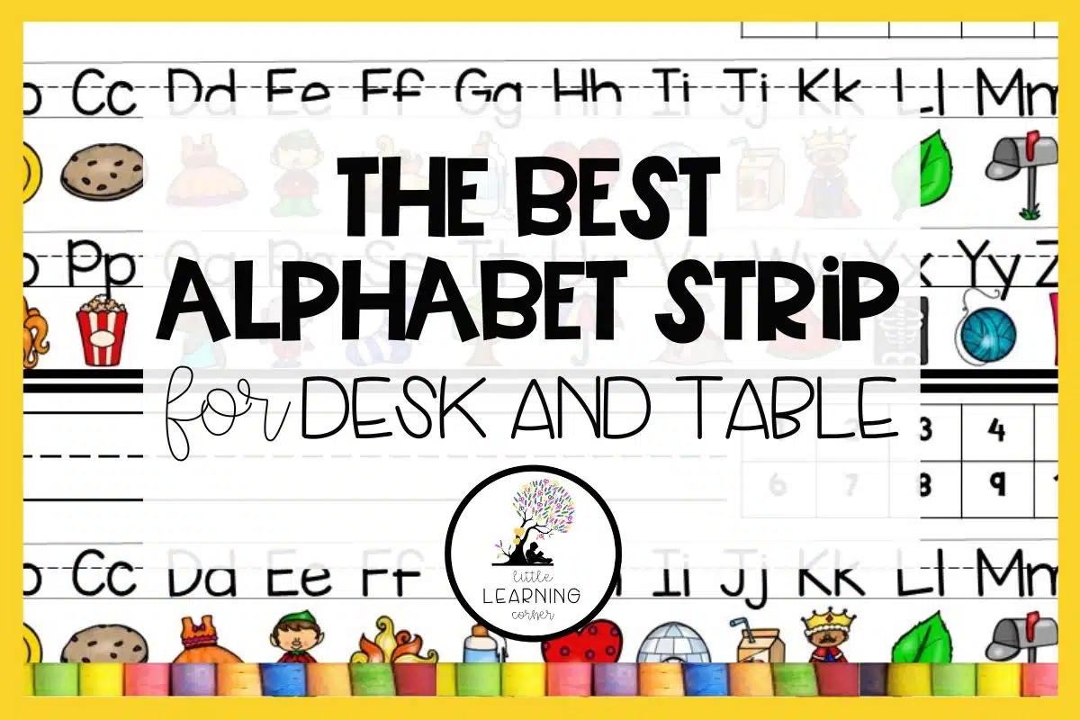 Free Printable Alphabet Desk Chart