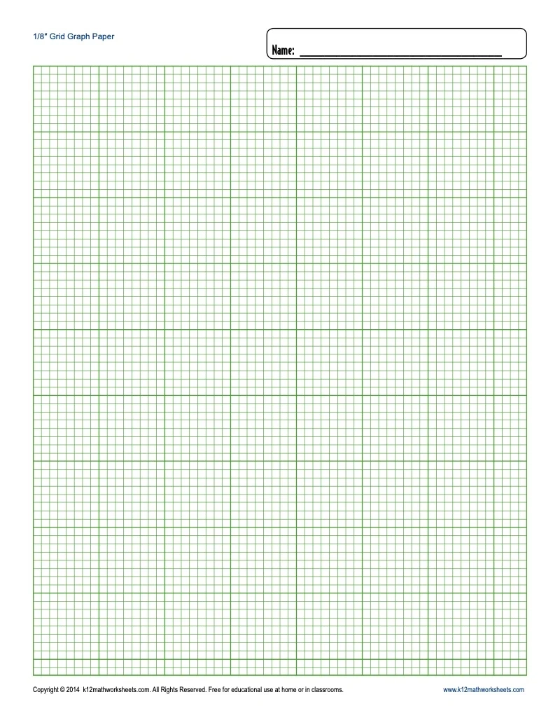 Printable Graph Paper Blank Templates