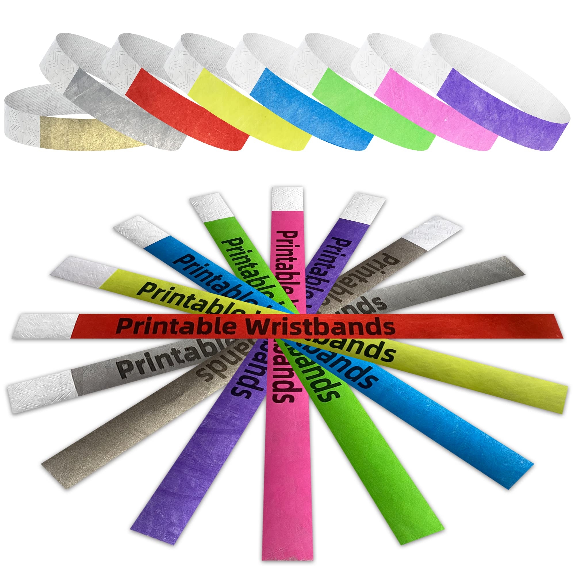 Printable Paper Wristbands 800 Count Printable Tyvek Wristbands Waterproof Party Bands For Events Clubs Festivals 8 Colors Tyvek Event Wristbands Printable Paper Wristbands 800 Count Printable Tyvek Wristbands Waterproof Party Bands For Events Clubs Festivals 8 Colors Tyvek Event Wristbands