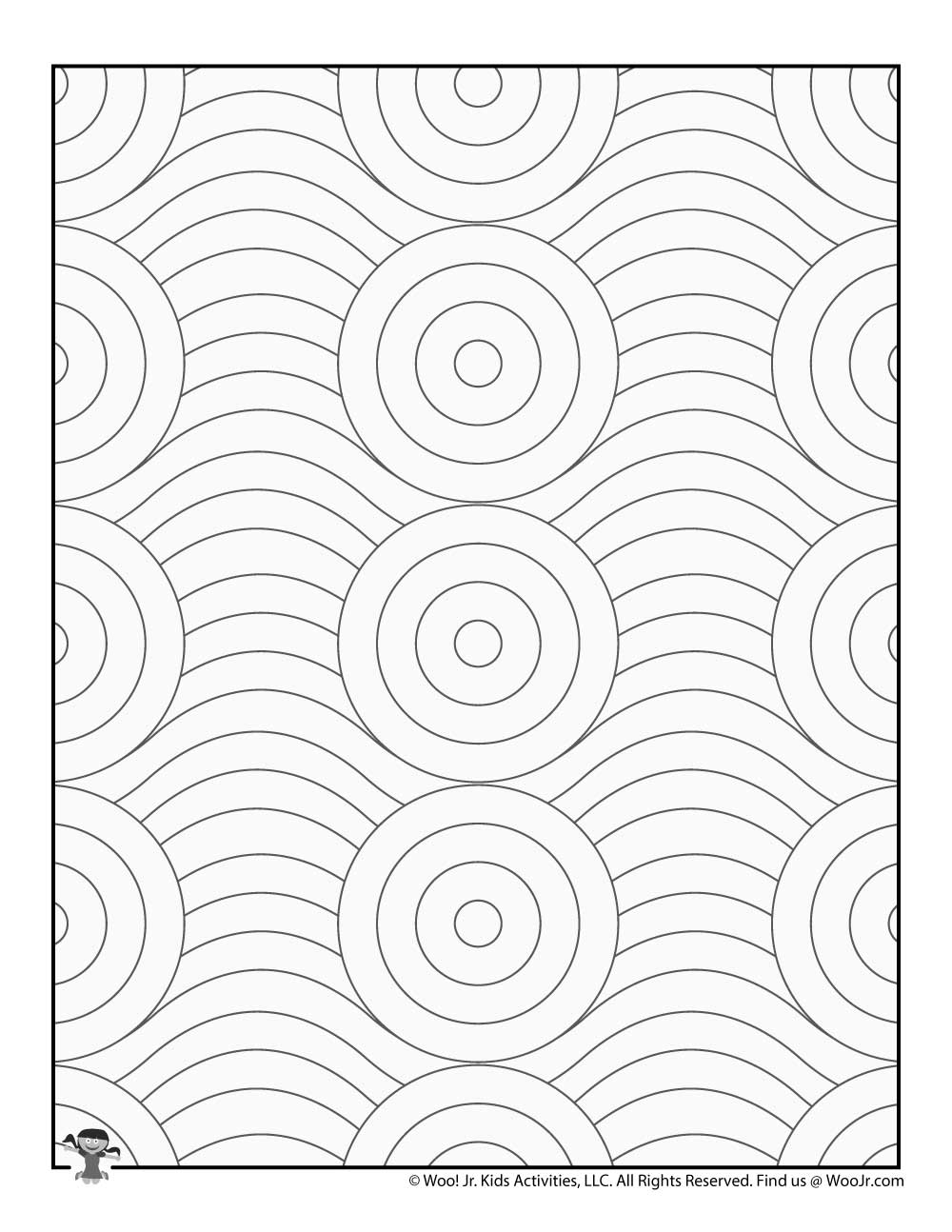 Printable Pattern Coloring Pages Woo Jr Kids Activities Children s Publishing