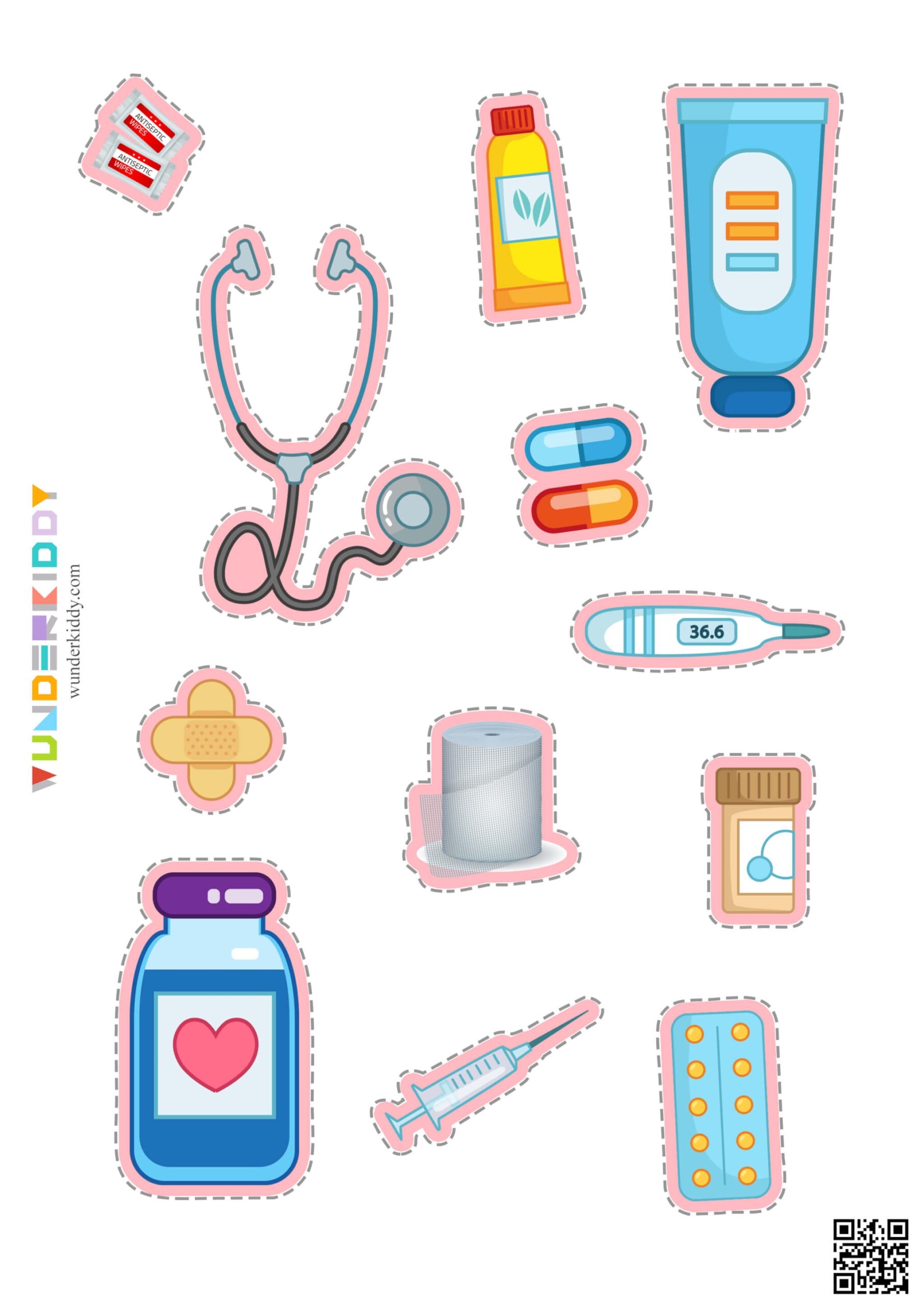 Preschool Doctor Worksheets Printable