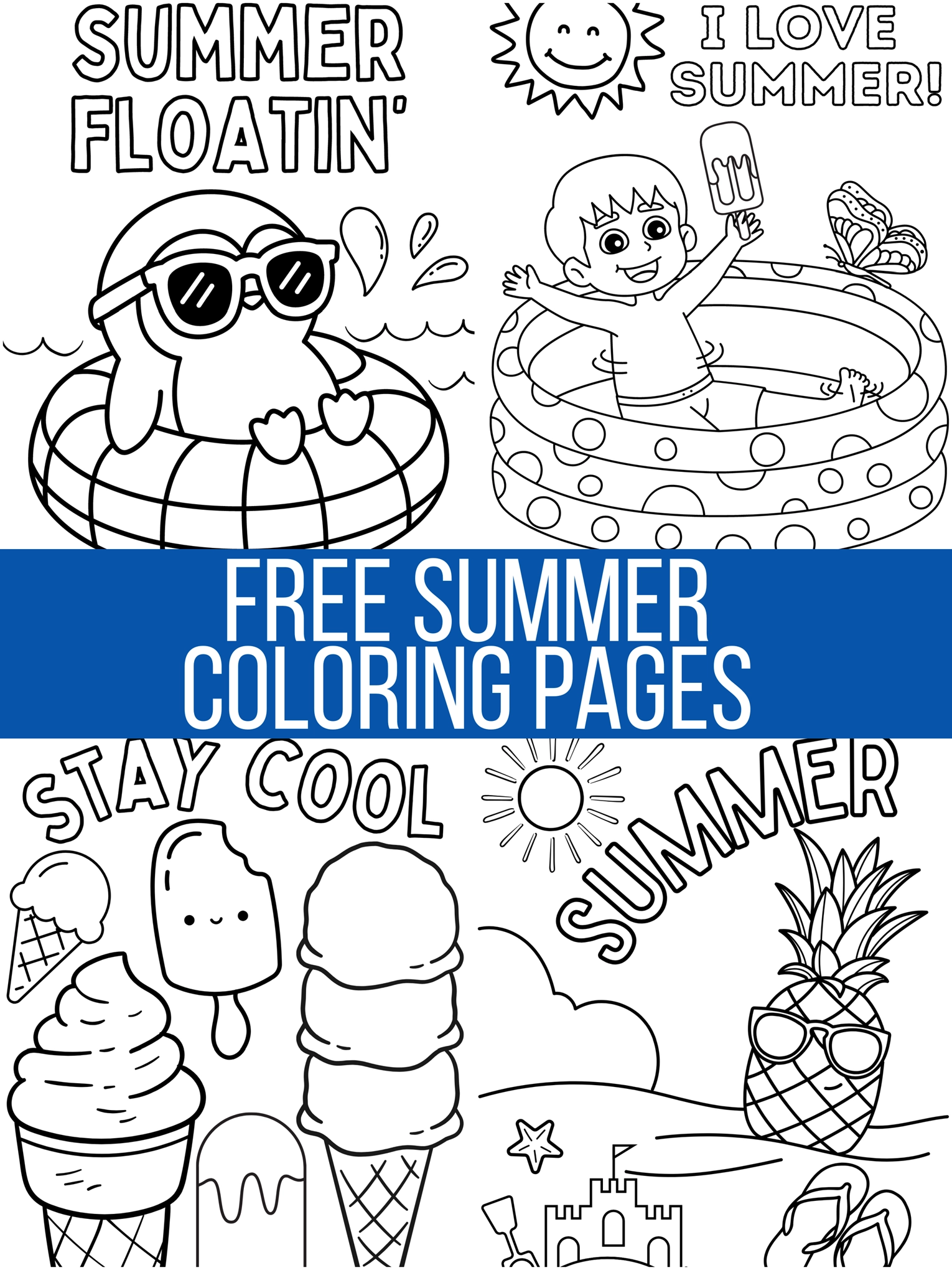 Free Color Sheets For Kids Printable Free Color Sheets For Kids Printable