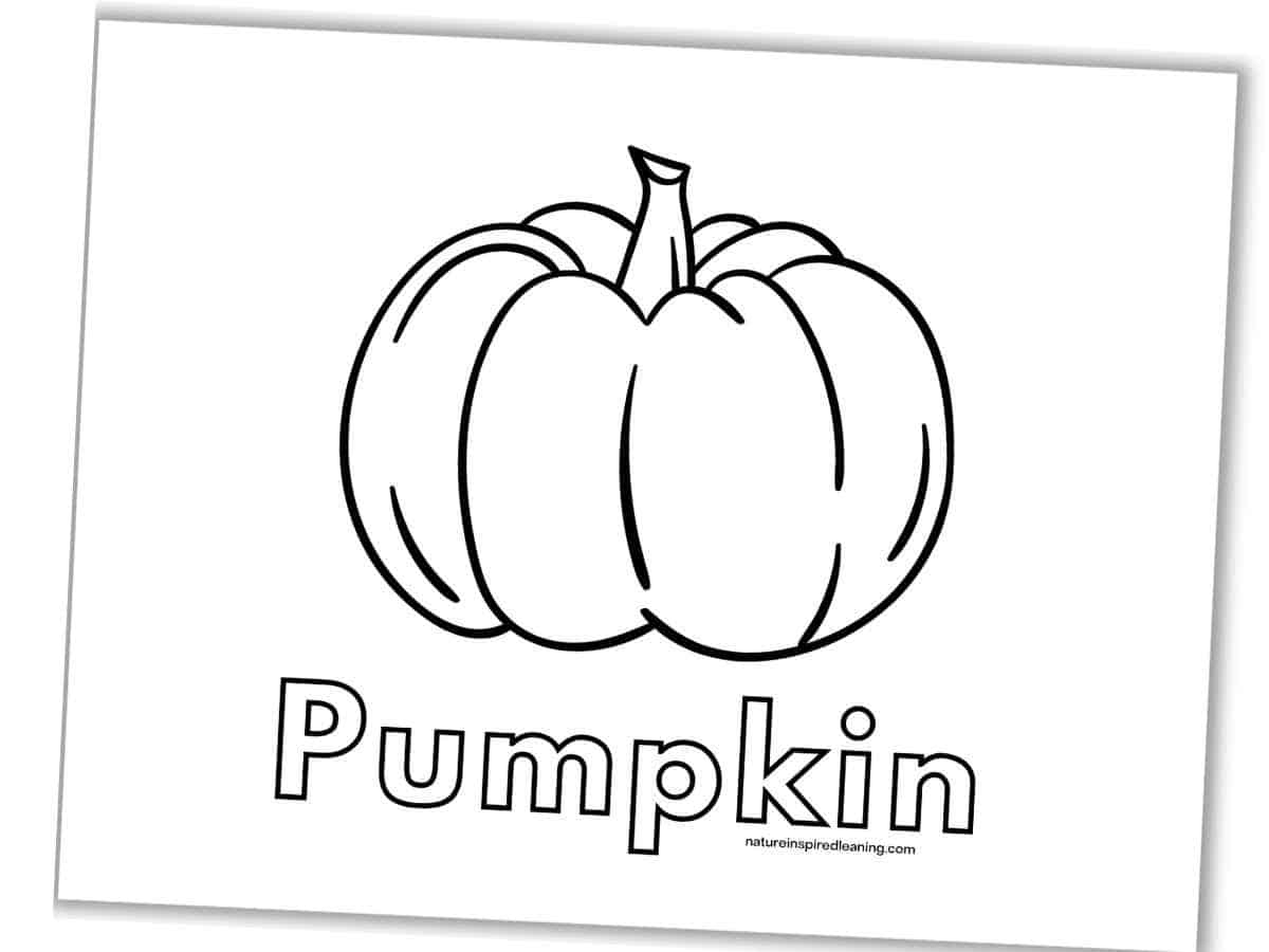 Printable Pumpkin Coloring Sheet Printable Pumpkin Coloring Sheet