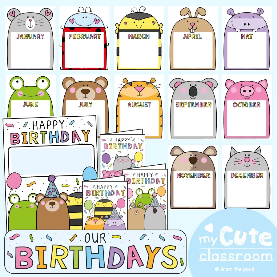 Reusable Birthday Poster For Classroom Happy Birthday Chart Poster For Classroom Reusable Glitter Birthday Calendar 16 5x11 8 Inches Birthday Classroom