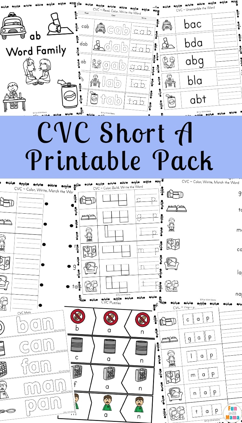 Short A Worksheets Free Printable Short A Worksheets Free Printable