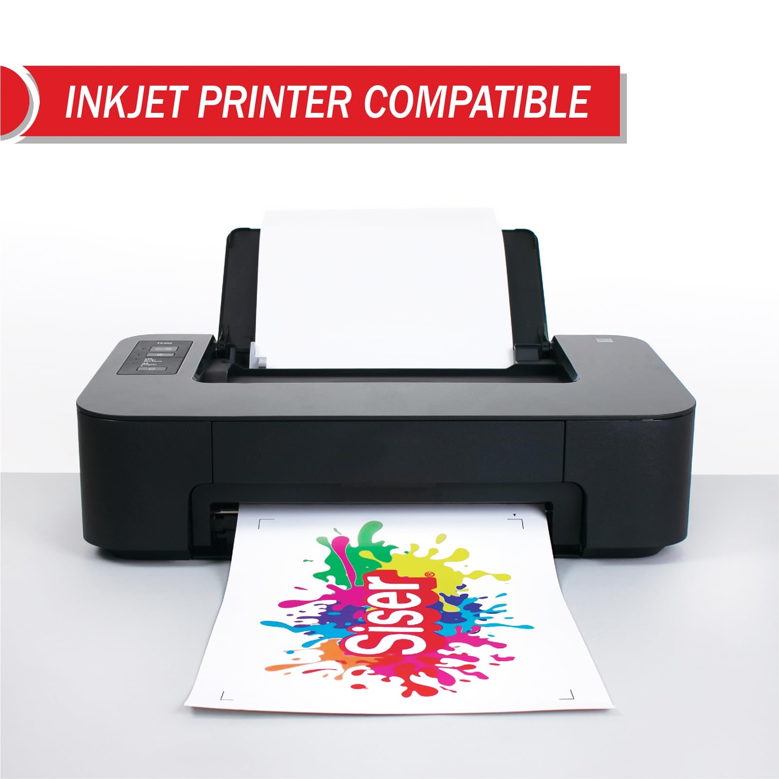 SISER EasyColor DTV 8 5 X 11 Sheets Inkjet Compatible Heat Transfer Vinyl 25 Sheets Amazon de Stationery Office Supplies