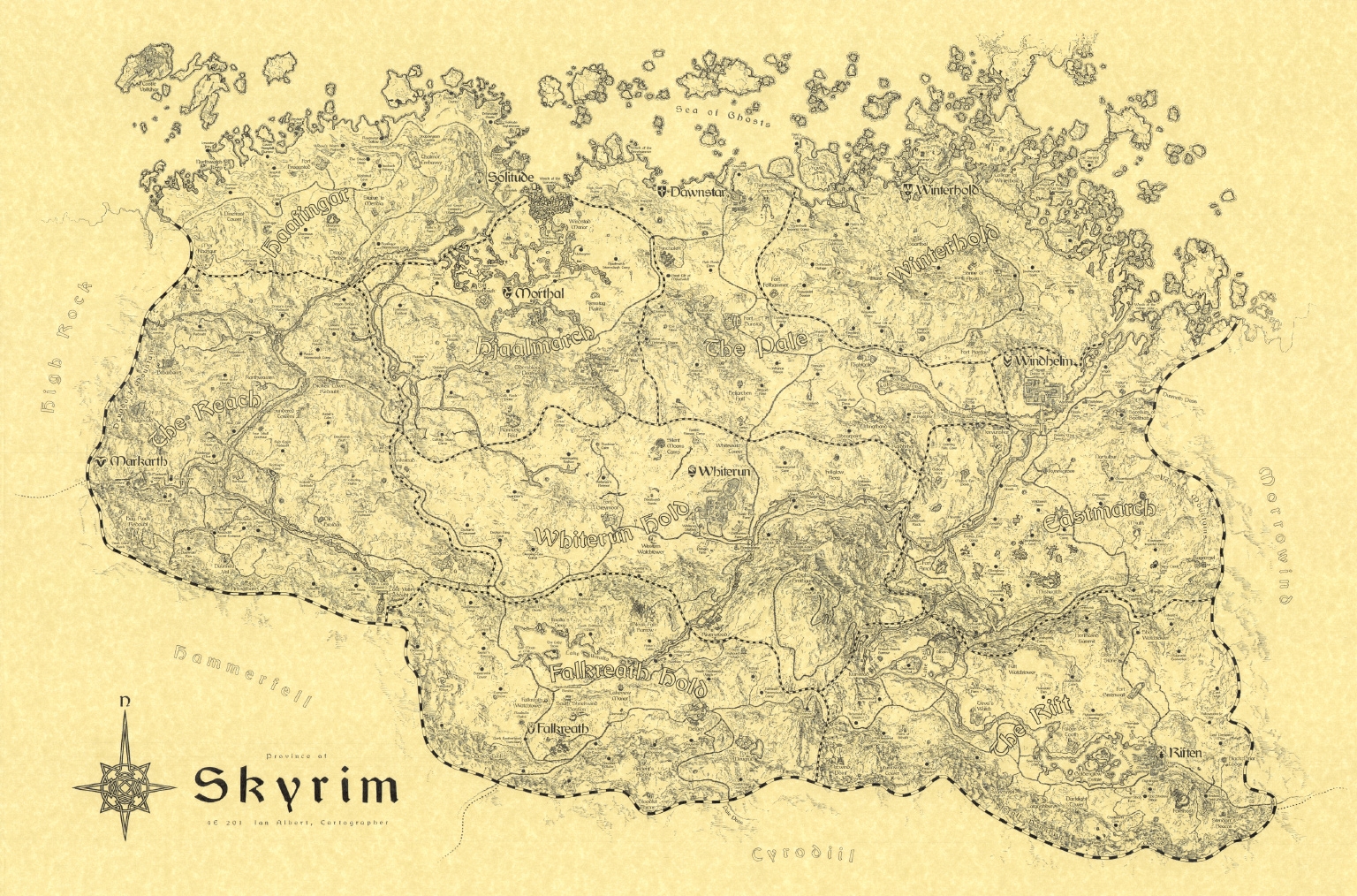 Skyrim Map Rocketsoup