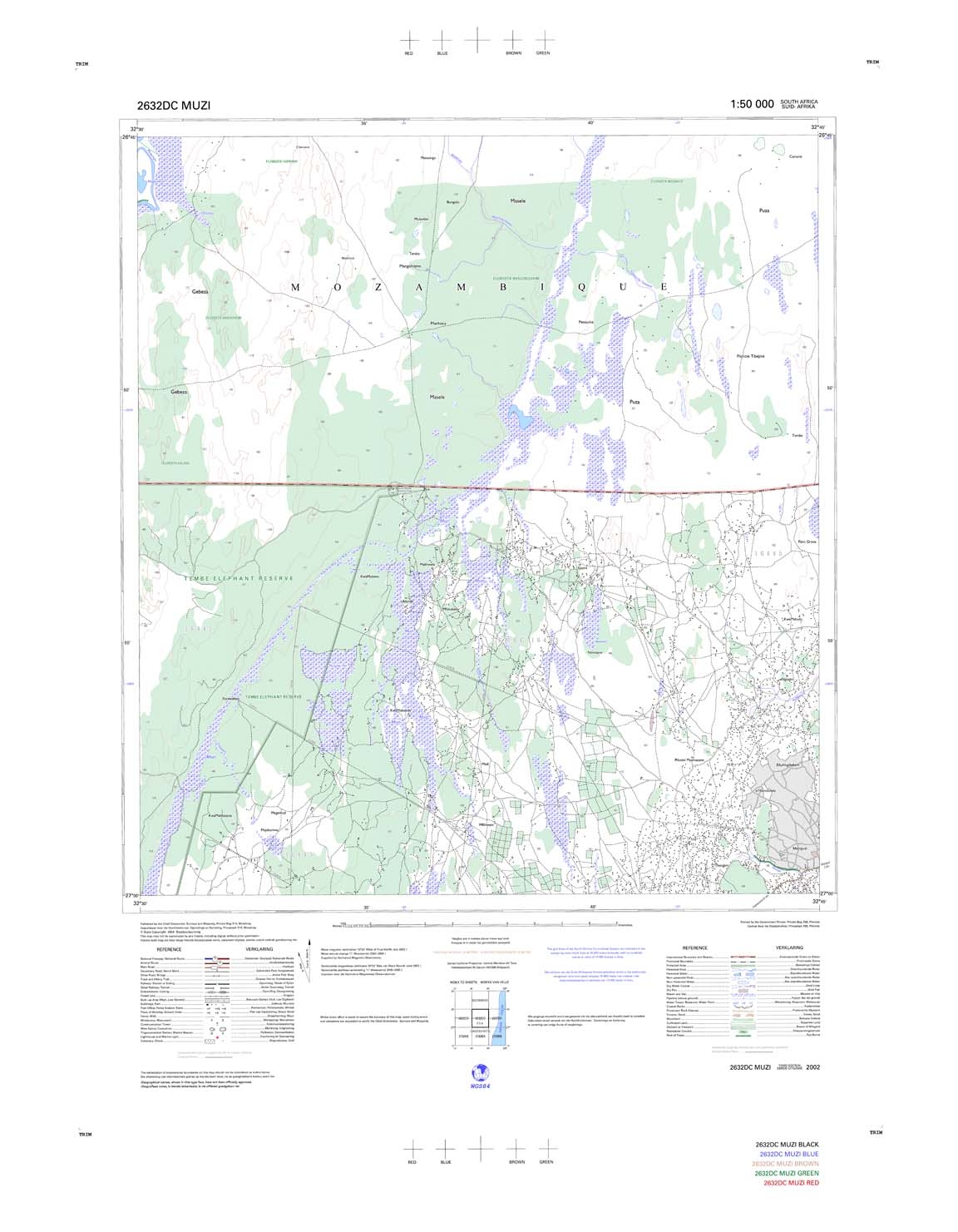 1 50000 Map Printable