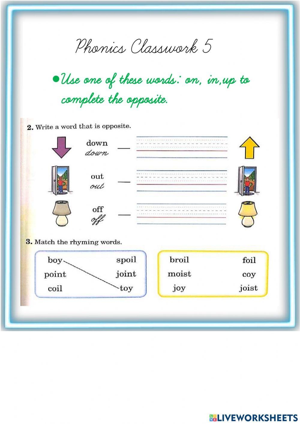 Special Sounds Free Interactive Worksheets 1015119