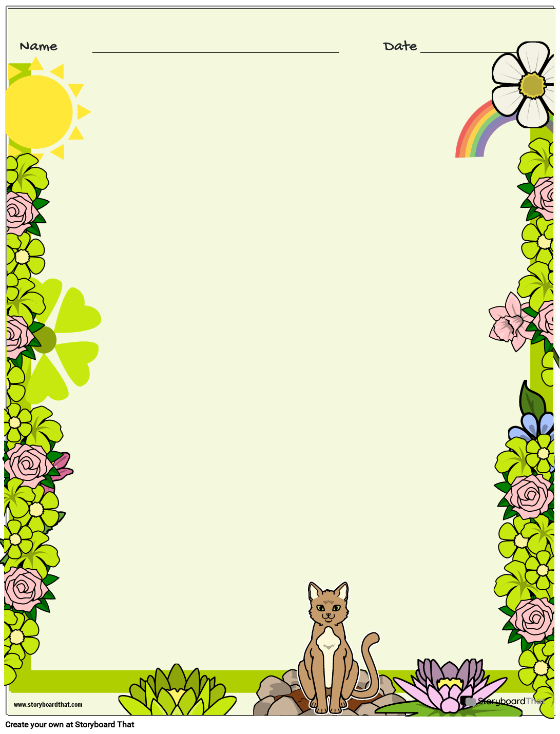 Storyboard That Free Fill in the Blank Worksheet Templates Storyboard That Free Fill in the Blank Worksheet Templates
