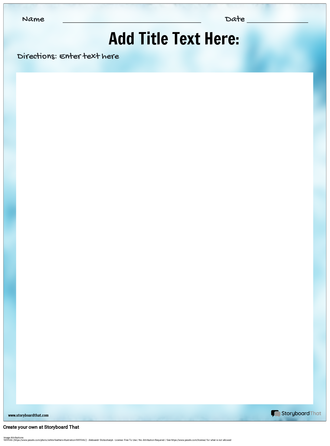 Storyboard That Free Fill in the Blank Worksheet Templates Storyboard That Free Fill in the Blank Worksheet Templates