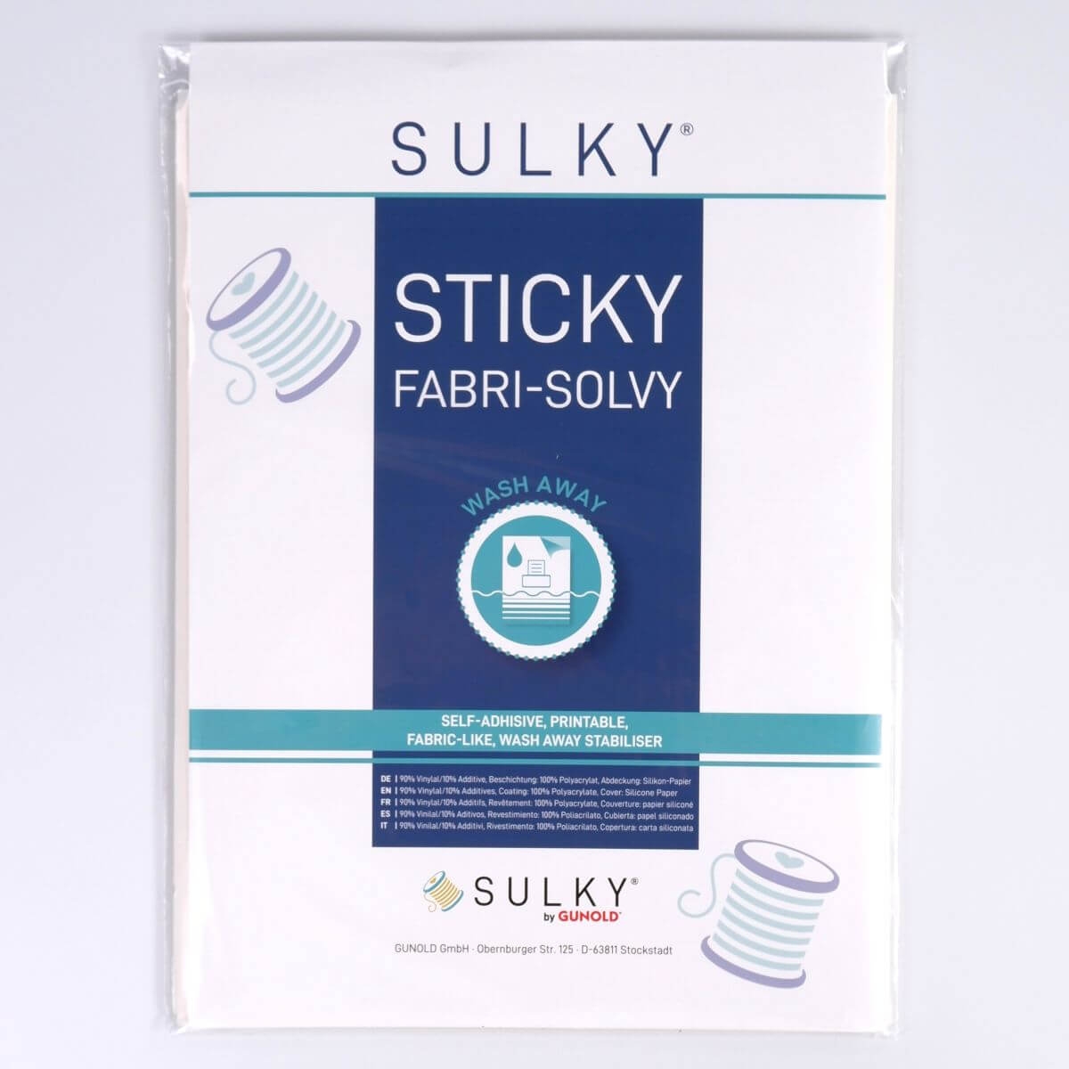 Sulky Sticky Fabri-Solvy Printable Sheets Sulky Sticky Fabri-Solvy Printable Sheets