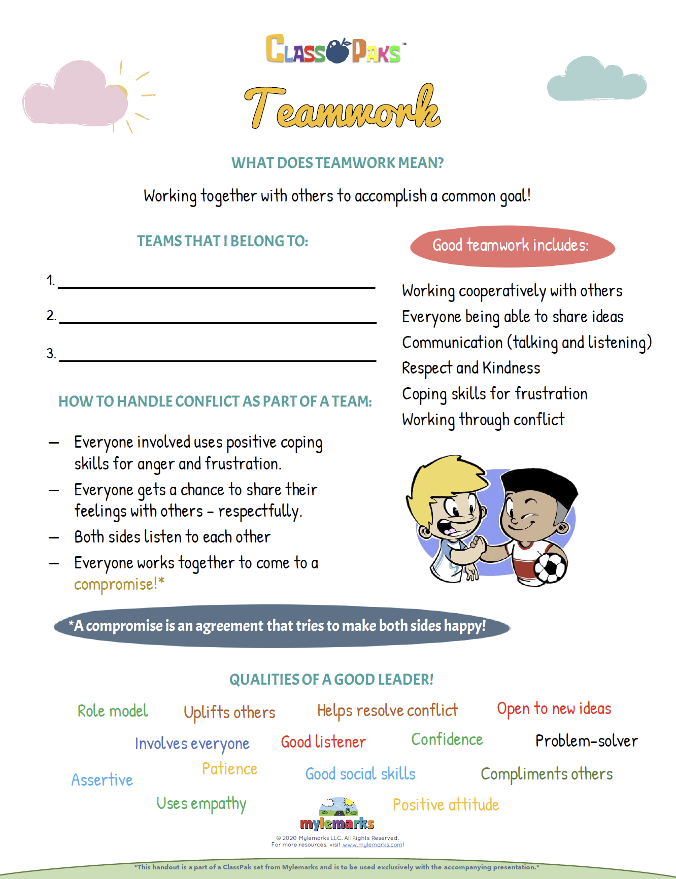 Teamwork Activities Worksheets Worksheets Library