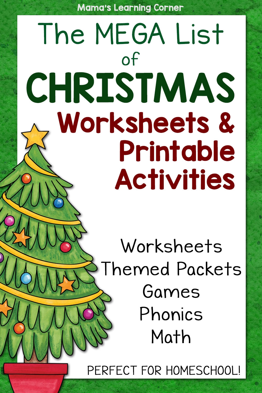 The Ultimate Guide To Christmas Worksheets And Printable 