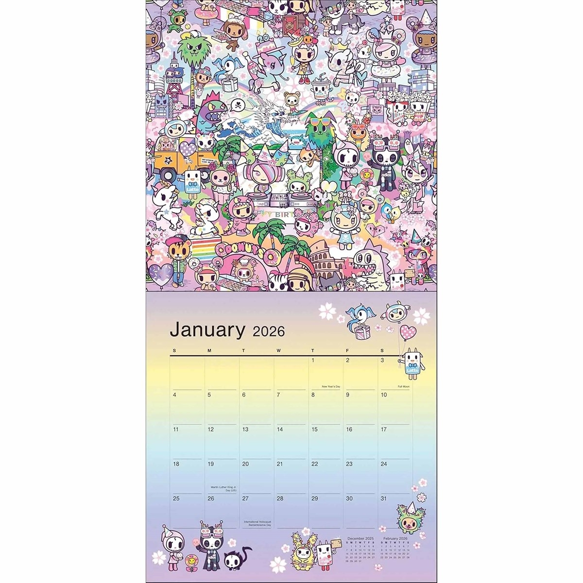 Tokidoki Printable Calendar