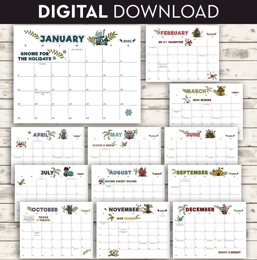 Printable Calendar Waterproof Paper
