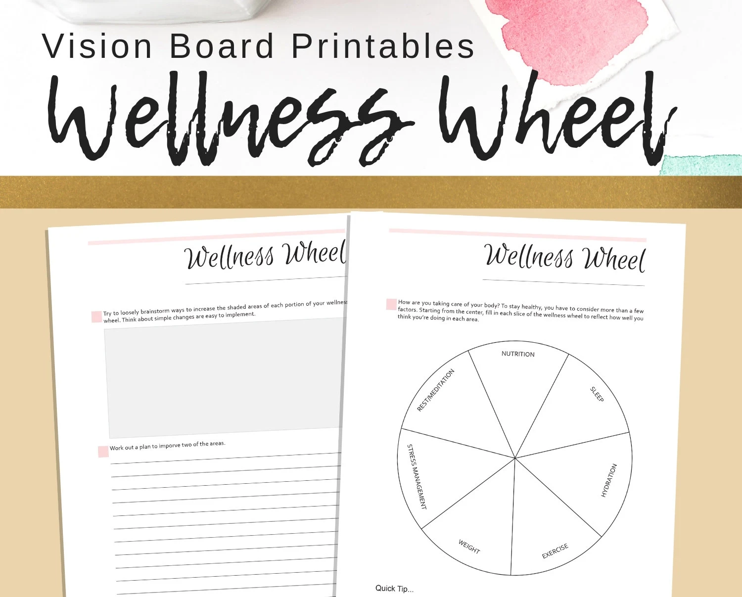 Printable Wellness Wheel Worksheet Pdf Printable Wellness Wheel Worksheet Pdf