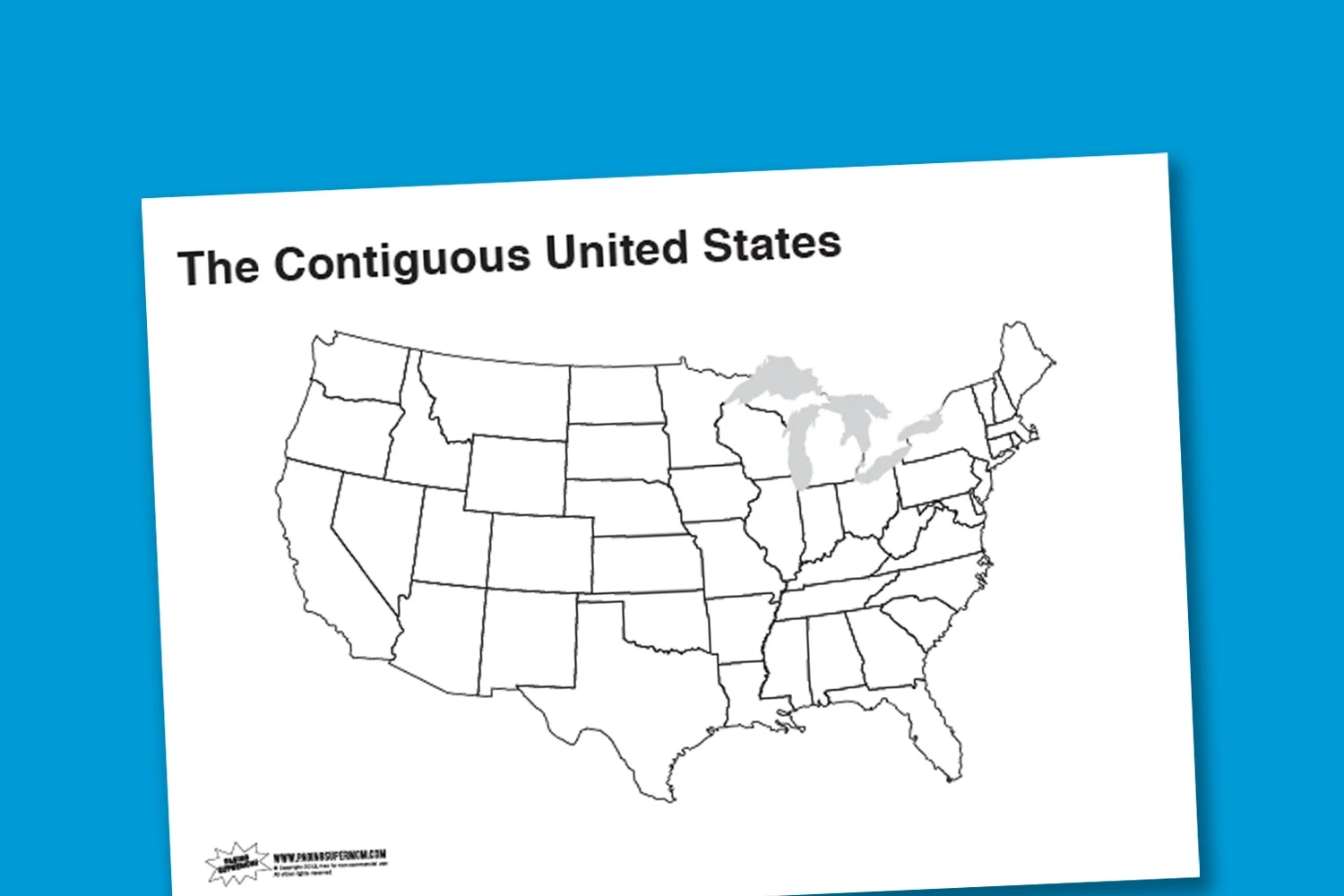 Printable United States Map Blank Printable United States Map Blank