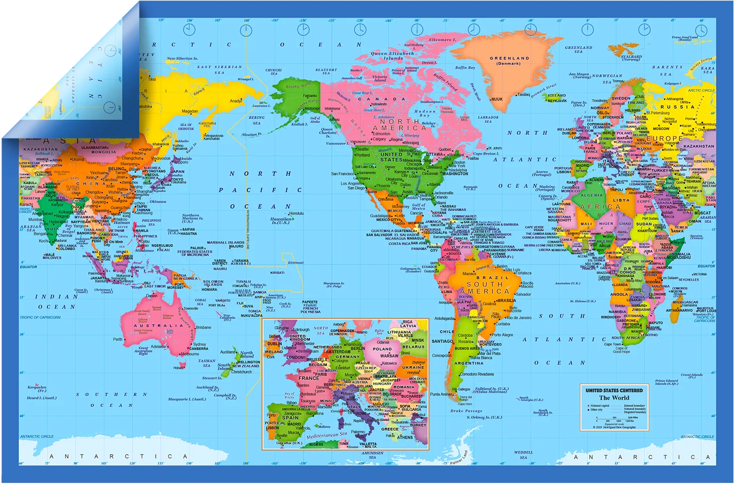 Giant Printable World Map