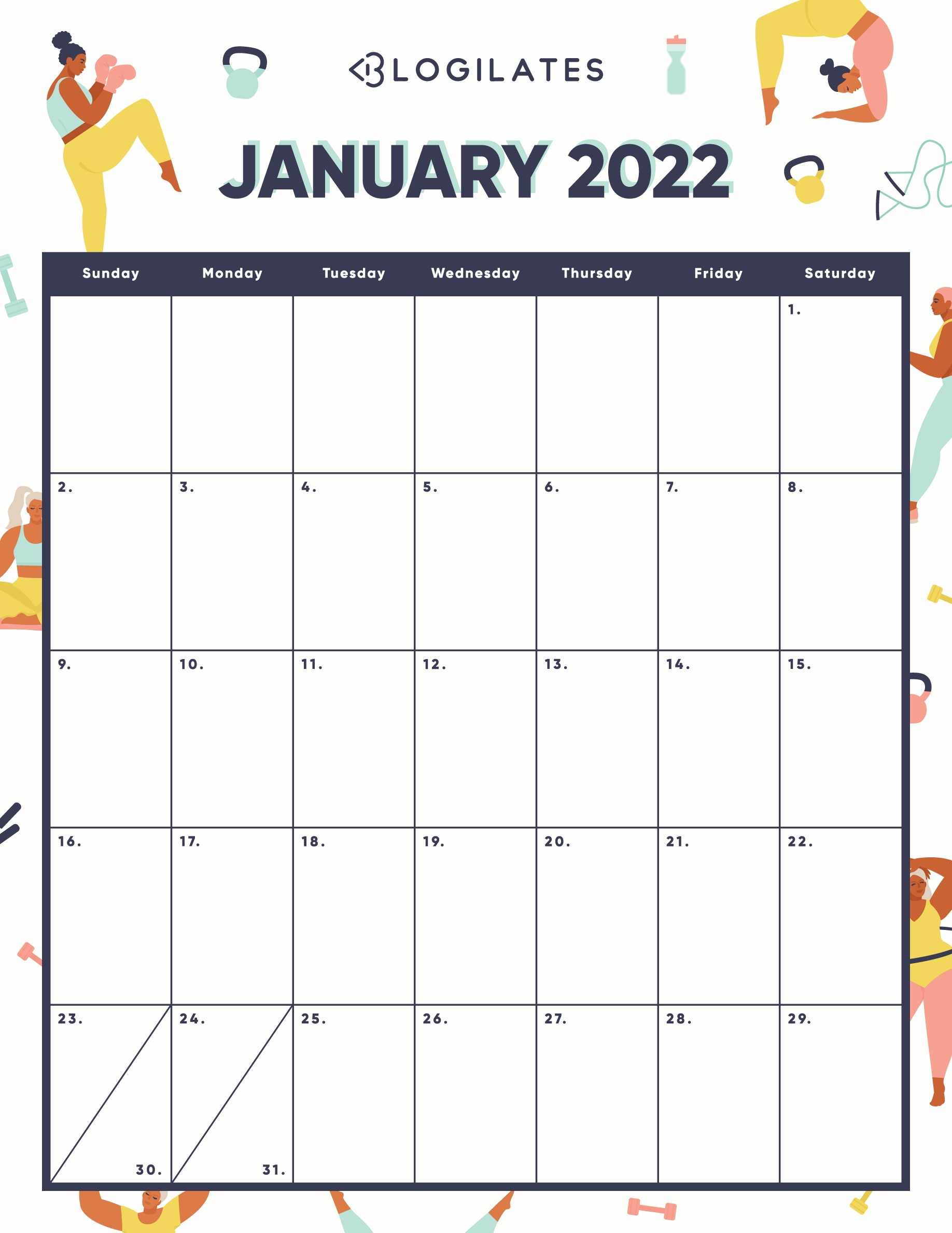Free Printable Calendar Pdf Free Printable Calendar Pdf