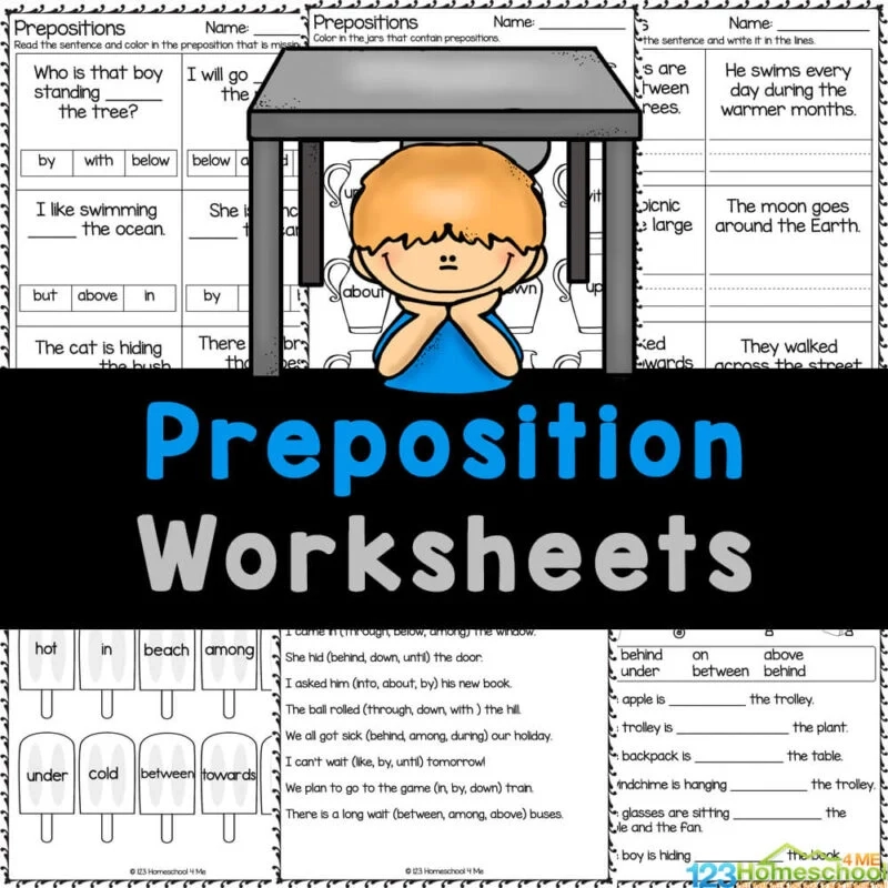 Printable Homeschool Worksheets