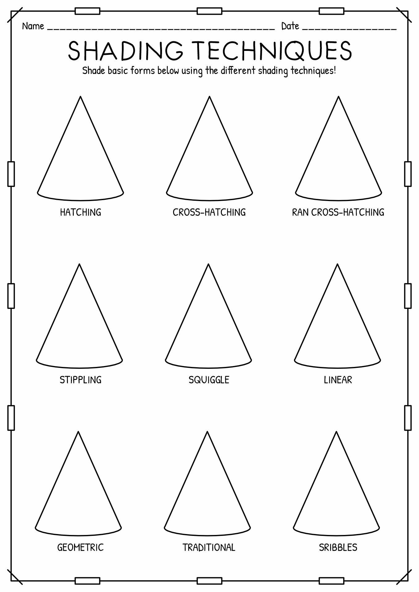 11 Shading Art Worksheets Free PDF At Worksheeto