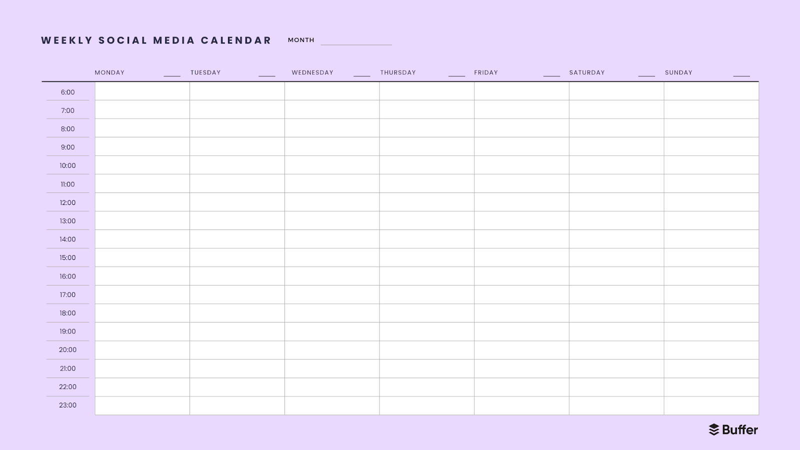 13 Free Social Media Calendar Templates To Help You Plan Your Content 13 Free Social Media Calendar Templates To Help You Plan Your Content