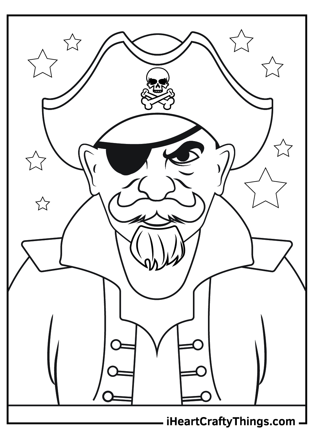 Free Printable Pirate Coloring Sheets
