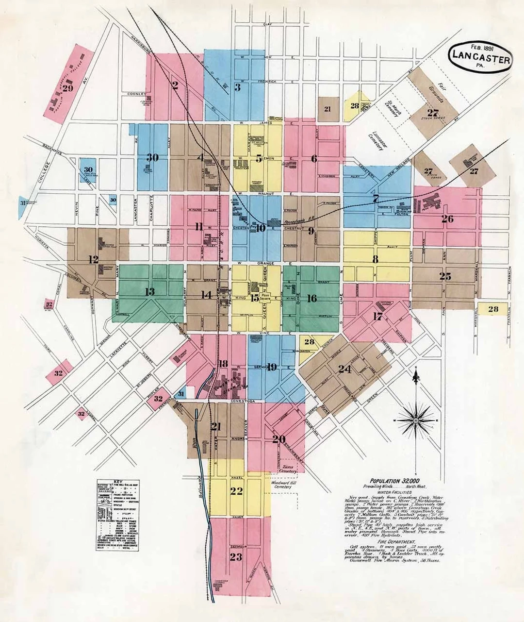 Printable Map Of Lancaster County Pa