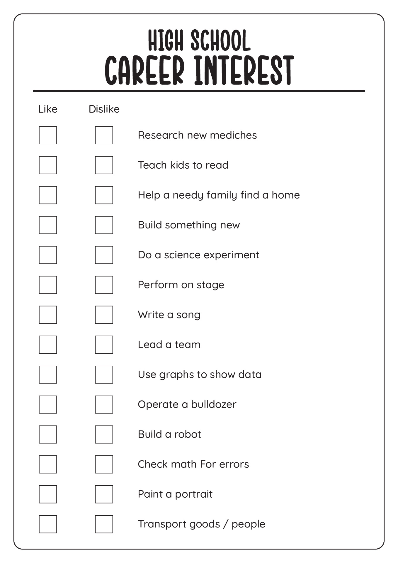 19 High School Student Information Worksheet Free PDF At Worksheeto