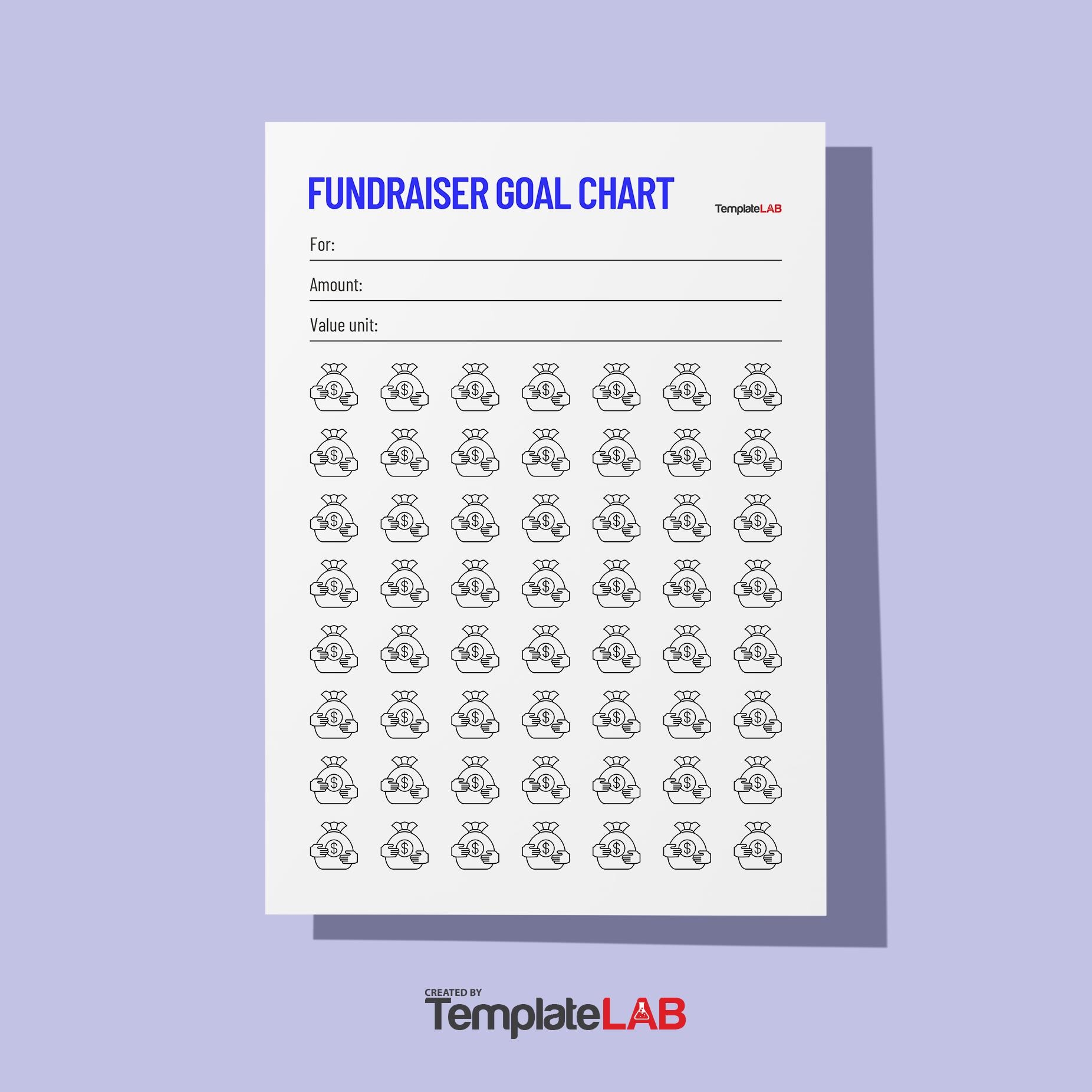 Printable Fundraising Goal Chart