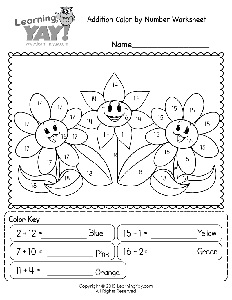 Fun Printable Worksheets For 1st Graders