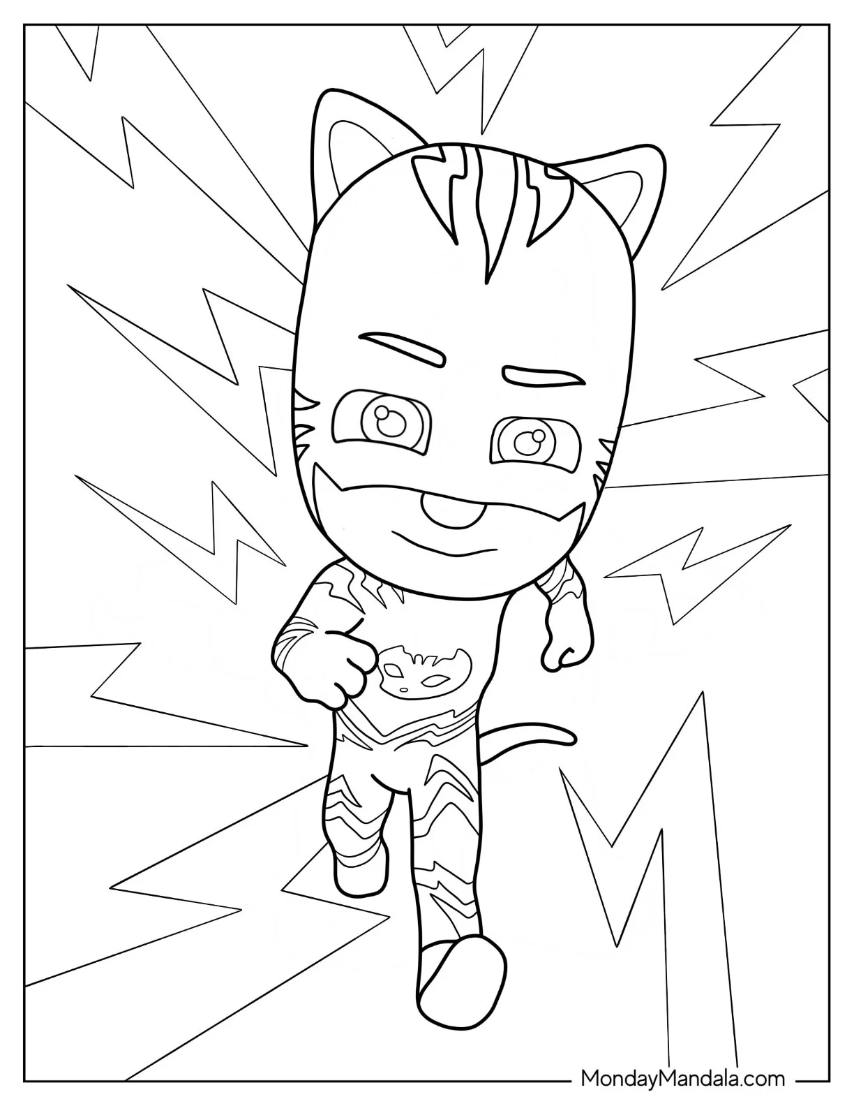 20 PJ Masks Coloring Pages Free PDF Printables 