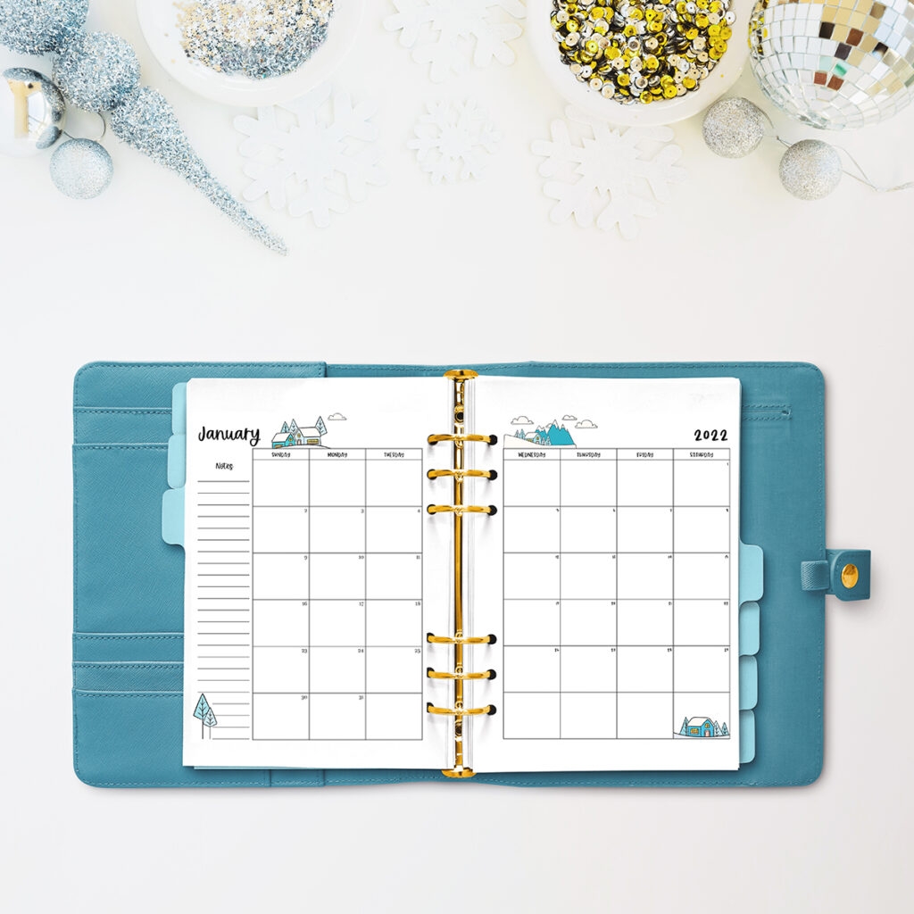 2022 Calendar Printable Free 2022 Monthly Calendar