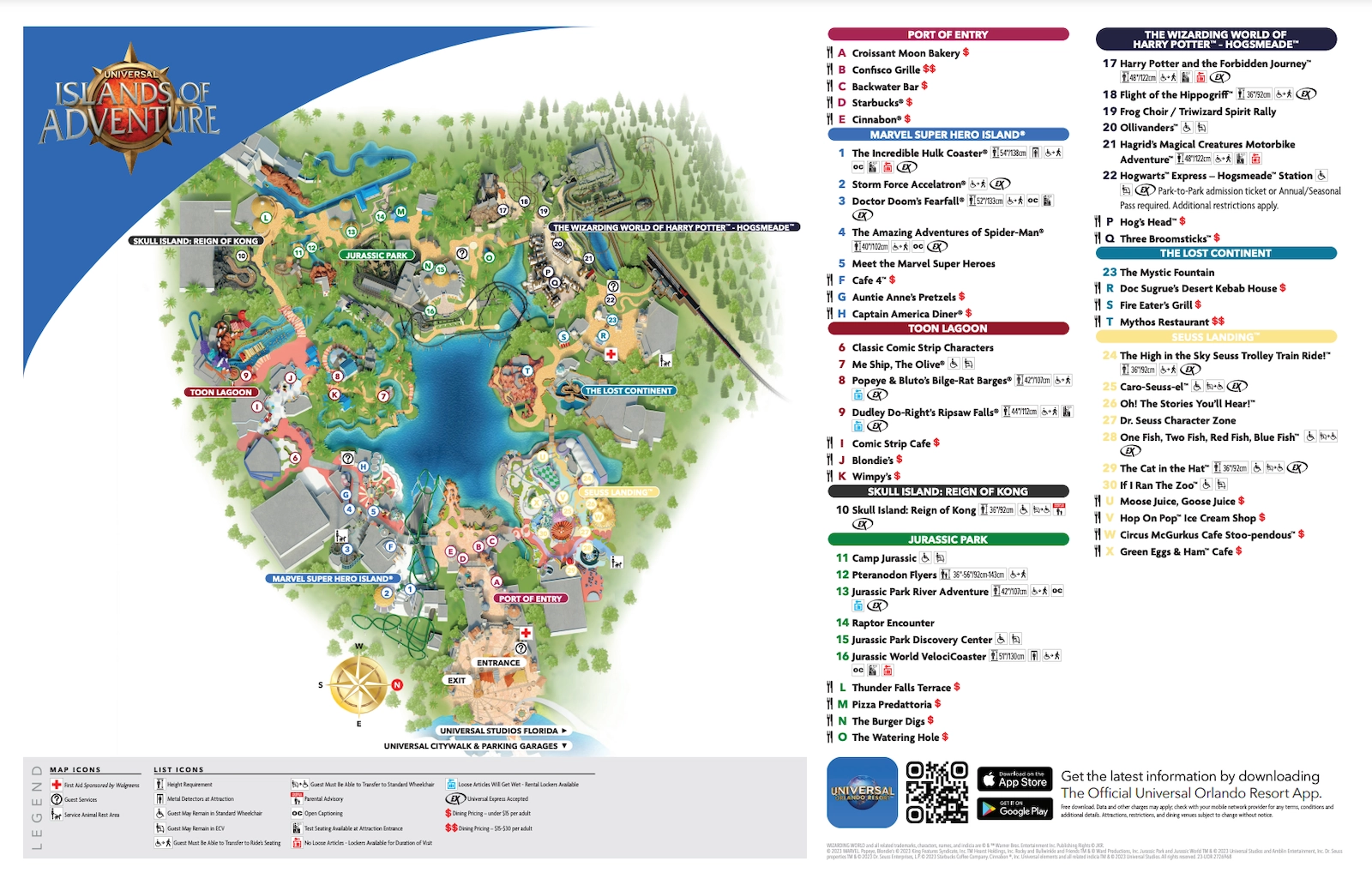 2024 Universal Orlando Resort Map In Florida Printable PDFs 2024 Universal Orlando Resort Map In Florida Printable PDFs