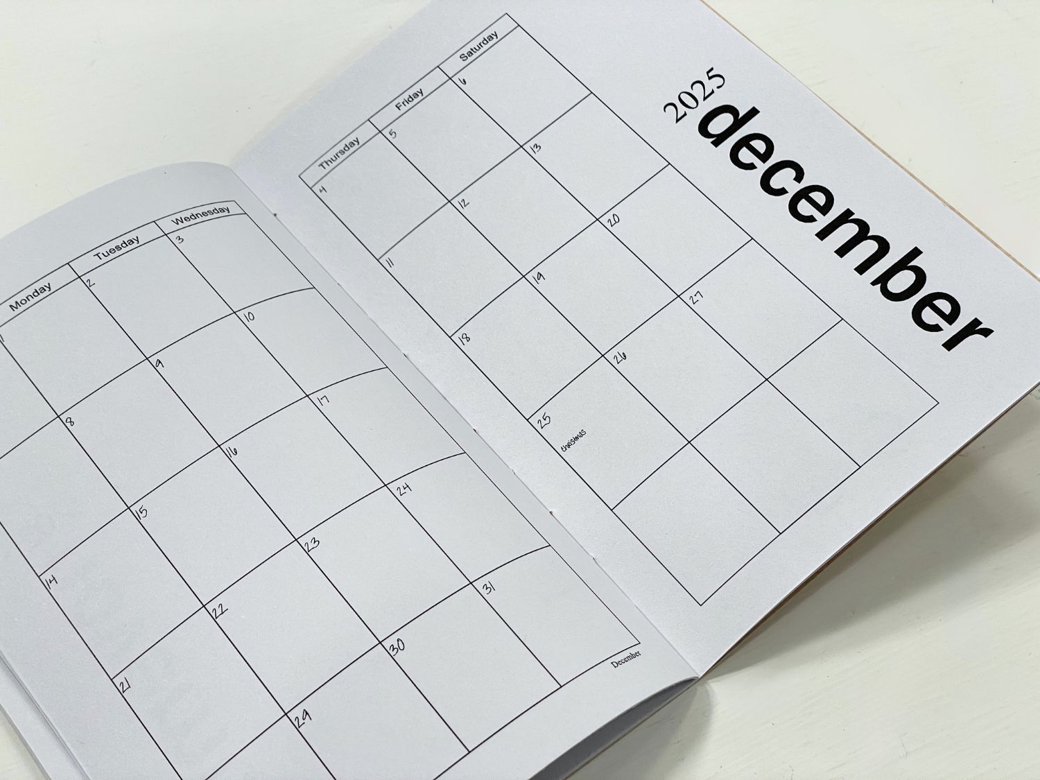 Pocket Calendar Printable Free