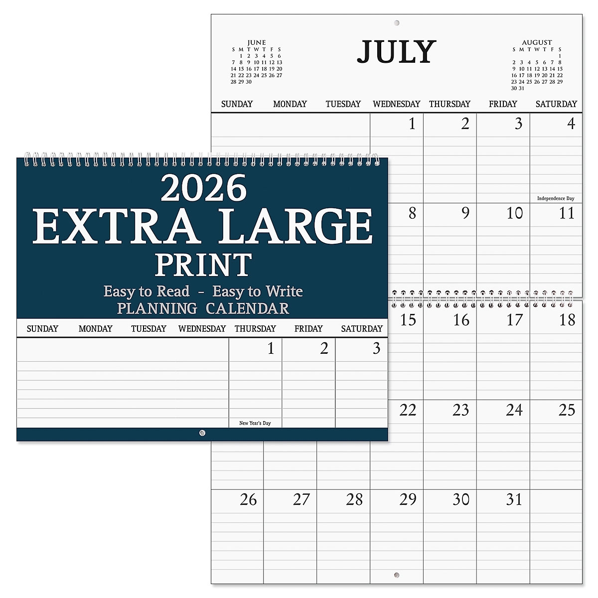2026 Extra Large Print Calendar Current Catalog 2026 Extra Large Print Calendar Current Catalog