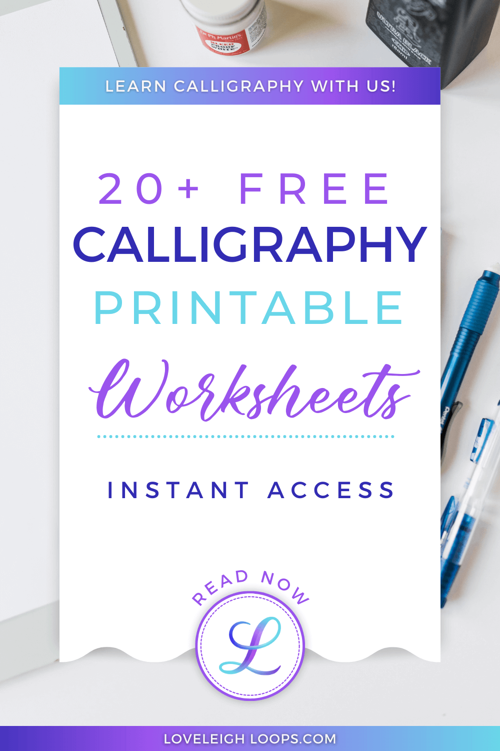 Free Printable Calligraphy Worksheets Pdf