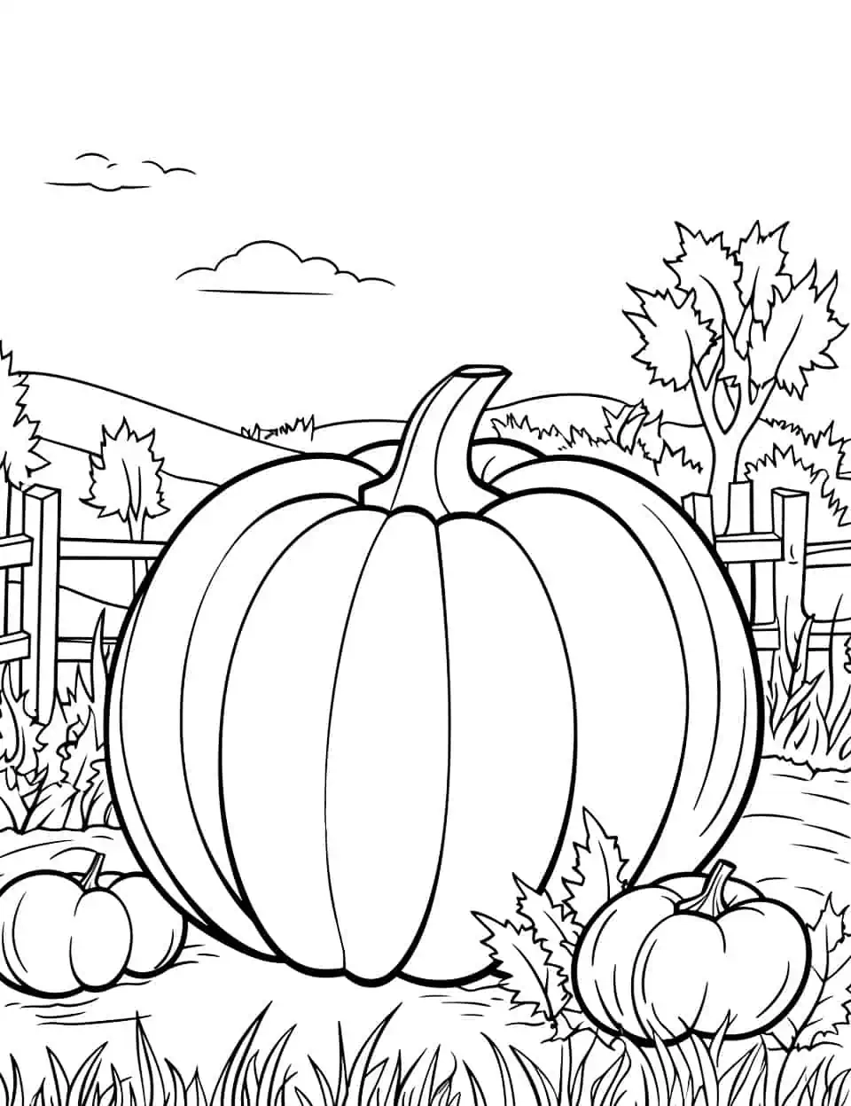 25 Pumpkin Coloring Pages Printable Sheets For Kids 25 Pumpkin Coloring Pages Printable Sheets For Kids